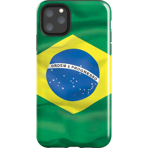 Brazil Flag iPhone 11 Pro Max Impact Case
